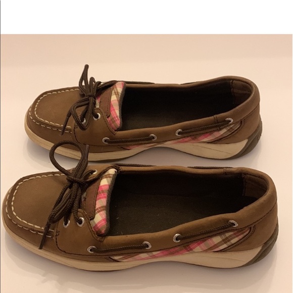 Sperry Luguna Multi Color Checkered Design Loafers. - Picture 8 of 8